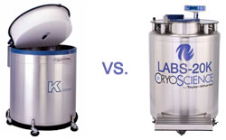 Liquid Phase versus Vapor Phase LN2 Freezers