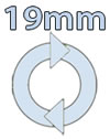 19mm orbit optimal aeration mixing