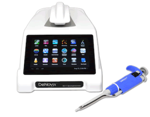 denovix ds 11 plus cuvette spectrophotometer